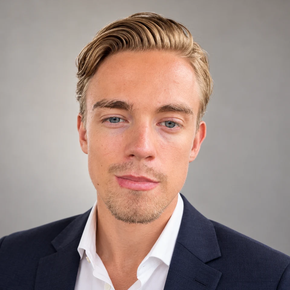 Porträtt av Robert Lorentz
